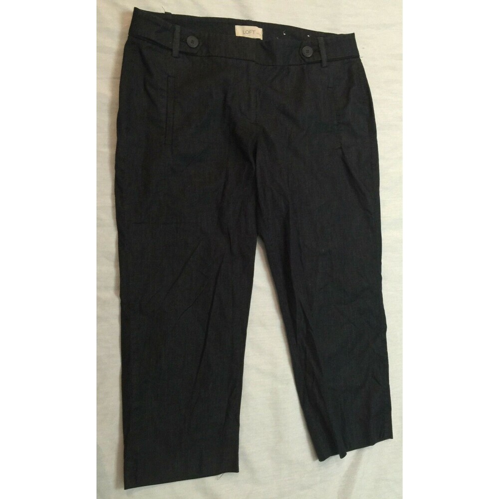 ANN TAYLOR LOFT WOMENS CAPRIS PANTS SIZE 6P